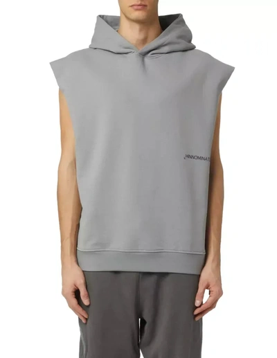 Shop Hinnominate Cotton Men's Sweater In Grey
