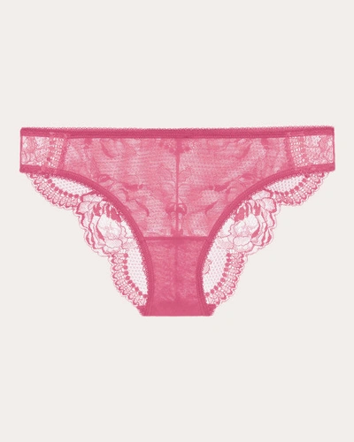 Shop La Perla Women's Medium Brief In Pink