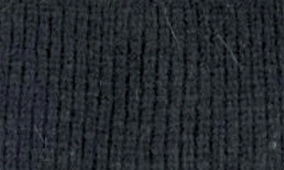 Shop Marcus Adler Pearl Flower Faux Fur Pompom Beanie In Black