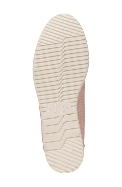 Shop Soul Naturalizer Idea Ballet Wedge Slip-on Flat In Pink Synthetic