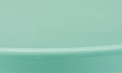 Crosley Radio Griffith Metal Round Side Table In Aqua Gloss