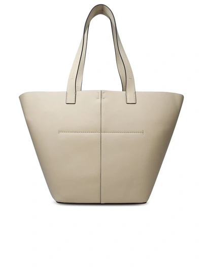 Shop Proenza Schouler White Label 'bedford' Ivory Leather Bag In Avorio