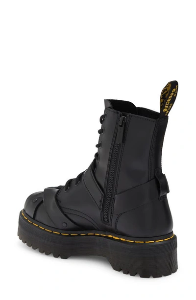 Shop Dr. Martens' Gender Inclusive Jadon Harness Platform Boot In Black