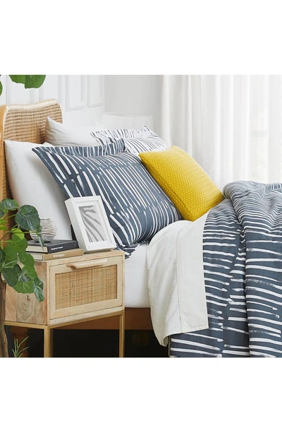 Southshore Fine Linens Spirit Oversized Reversible Duvet Cover 5-piece Set In Charcoal