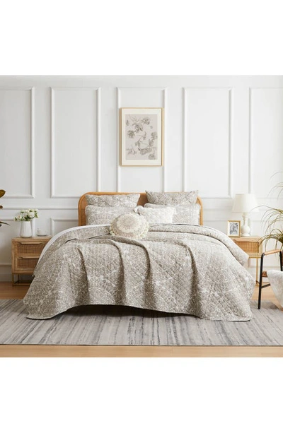Southshore Fine Linens Ashanti 7-piece Quilt Set In Bone