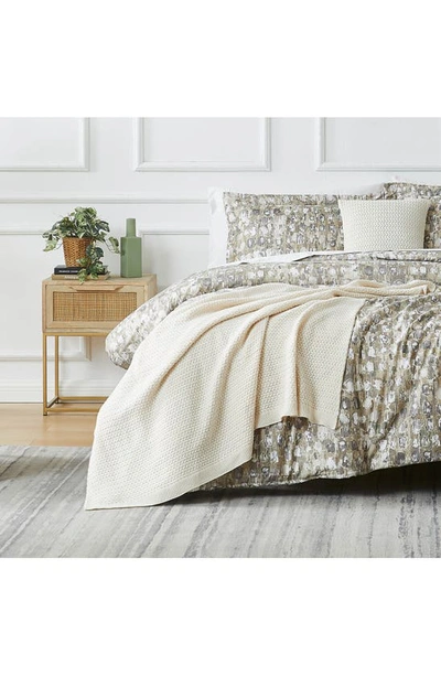 Southshore Fine Linens Rhythm Reversible Duvet & Sham Set In Taupe