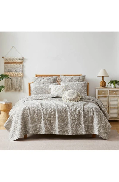 Southshore Fine Linens Ashanti 7-piece Quilt Set In Bone