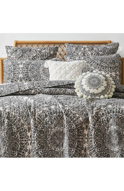 Southshore Fine Linens Ashanti 7-piece Quilt Set In Grey