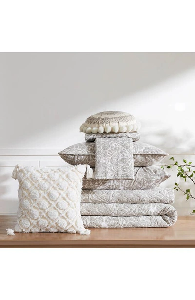 Southshore Fine Linens Ashanti 7-piece Quilt Set In Bone