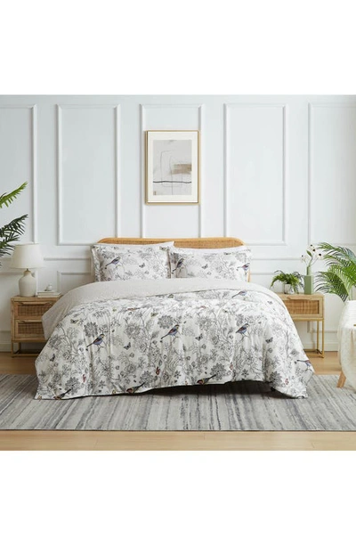 Southshore Fine Linens Bayberry Reversible Duvet & Sham Set In Beige