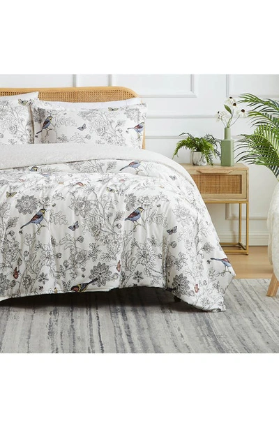 Southshore Fine Linens Bayberry Reversible Duvet & Sham Set In Beige