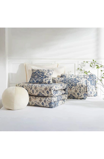 Southshore Fine Linens Persia 7-piece Quilt Set In Indigo