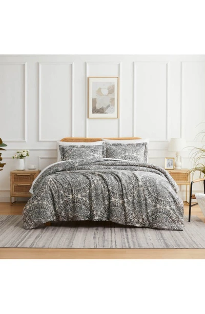 Southshore Fine Linens Ashanti Duvet Cover Set In Grey