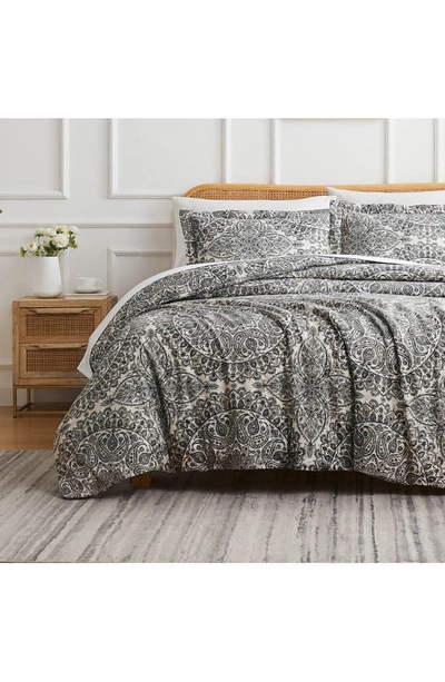 Southshore Fine Linens Ashanti Duvet Cover Set In Grey