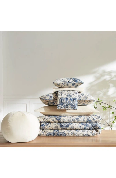 Southshore Fine Linens Persia 7-piece Quilt Set In Indigo