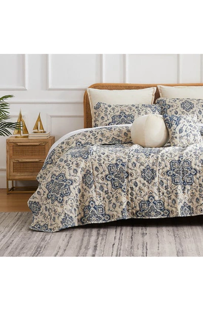 Southshore Fine Linens Persia 7-piece Quilt Set In Indigo