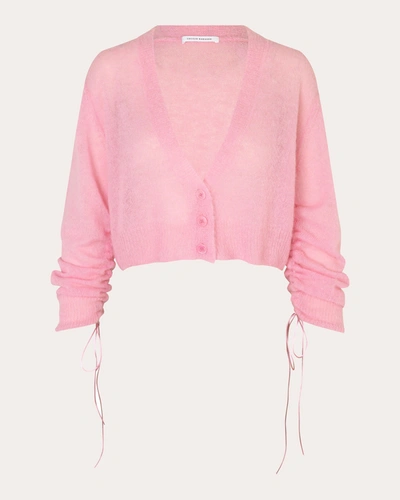 Shop Cecilie Bahnsen Women's Vicki Venus Knit Cardigan In Pink