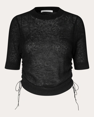 Shop Cecilie Bahnsen Women's Videl Venus Knit Top In Black