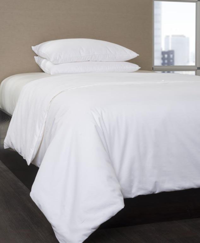 Shop Perle Silk Silk Comforter With Cotton Shell In White