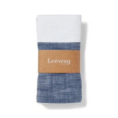 Shop Leeway Home The Leeway™ Everyday Napkin In Blue