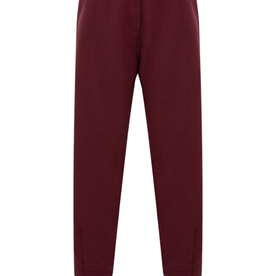 Shop Nocturne Pleated Slouchy Pants In Red