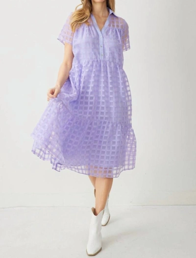 Shop Entro Feels Like Forever Midi Dress In Lavender In Purple