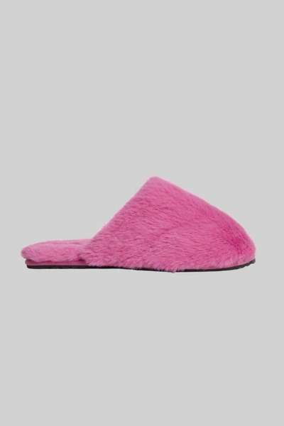 Shop Apparis Melody Slippers In Sugar Pink In Multi