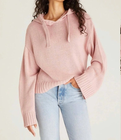Shop Z Supply Harley Hoodie Sweater In Pink
