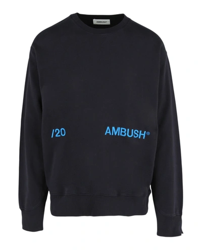 Shop Ambush Logo Sweatshirt In Blue
