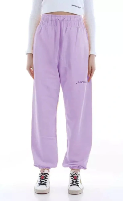 Shop Hinnominate Cotton Jeans & Women's Pant In Purple