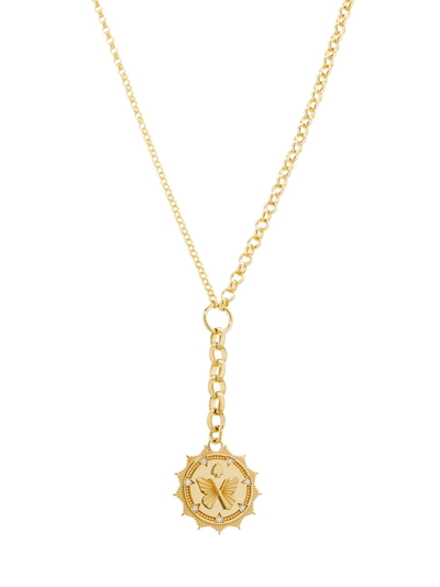 Shop Foundrae Women's Reverie: The Path To Joy 18k Yellow Gold & 0.08 Tcw Diamond Medium Mixed Belcher Chain Neckl
