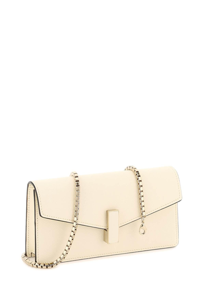 Shop Valextra Iside Clutch In White