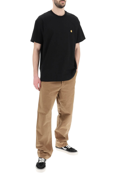 Shop Carhartt Chase Oversized T-shirt In Black