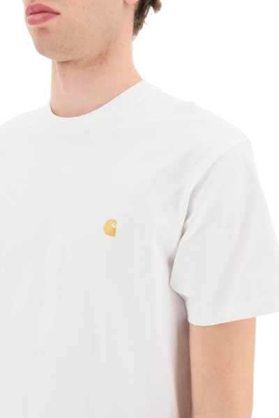 Shop Carhartt Chase Oversized T-shirt In White