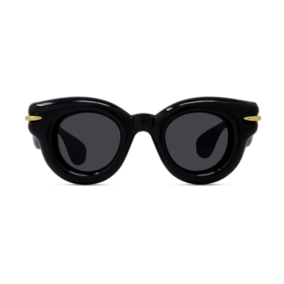 Shop Loewe Lw40118i 01a Sunglasses In Nero
