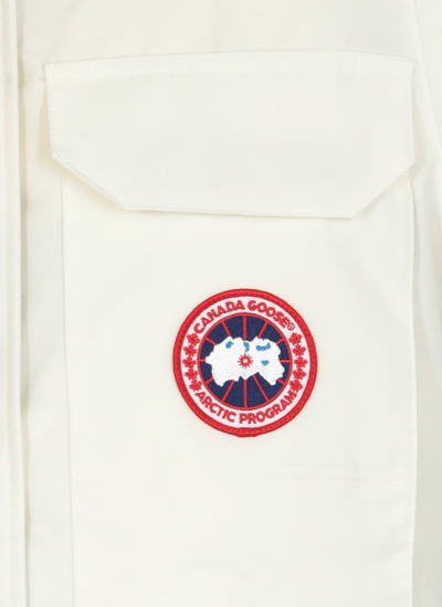 Shop Canada Goose Expedition Parka In White