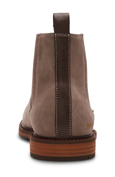 Shop Madden Aunklo Chelsea Boot In Mushroom Suede Pu
