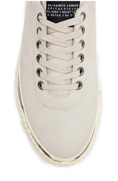 Allsaints Knox Sneaker In Chalk White