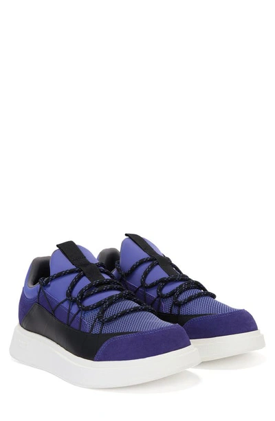 Shop Hugo Boss Bulton Running Shoe In Medium Purple