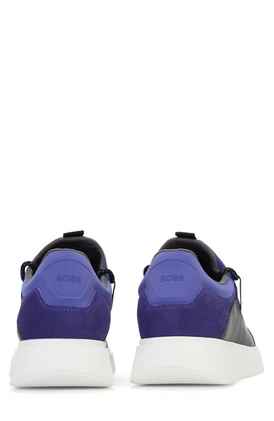 Hugo Boss Bulton Running Shoe In Medium Purple