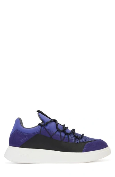 Hugo Boss Bulton Running Shoe In Medium Purple