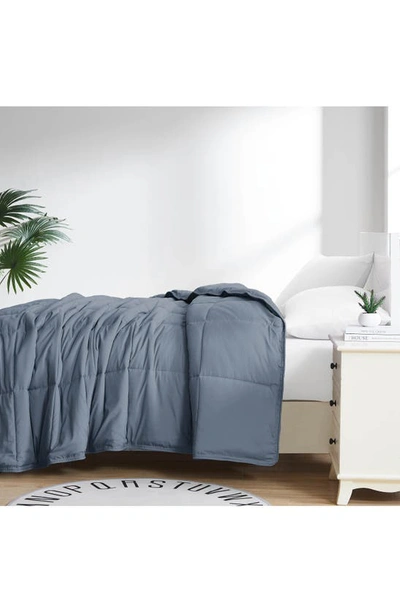 Southshore Fine Linens Vilano Down Alternative In Slate Blue