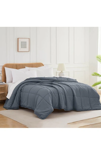 Southshore Fine Linens Vilano Down Alternative In Slate Blue