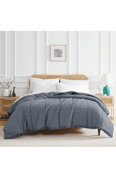 Southshore Fine Linens Vilano Down Alternative In Slate Blue