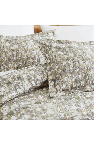 Southshore Fine Linens Rhythm Duvet Cover & Sham Set In Taupe