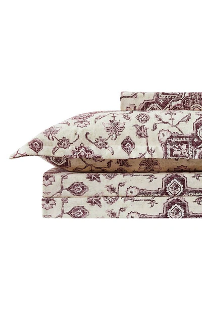 Southshore Fine Linens Persia Duvet Cover Set In Eggplant
