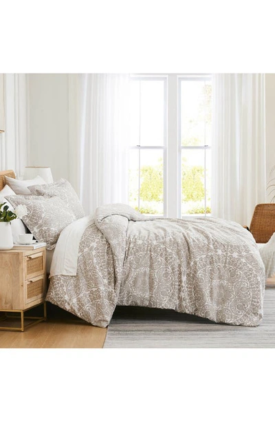 Southshore Fine Linens Ashanti Duvet Cover Set In Bone