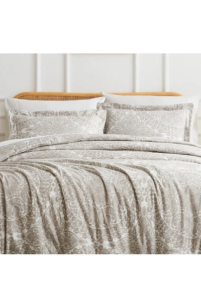 Southshore Fine Linens Ashanti Duvet Cover Set In Bone