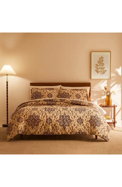 Southshore Fine Linens Persia Duvet Cover Set In Eggplant