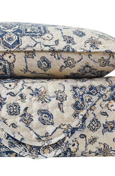 Southshore Fine Linens Persia Quilt & Sham Set In Indigo